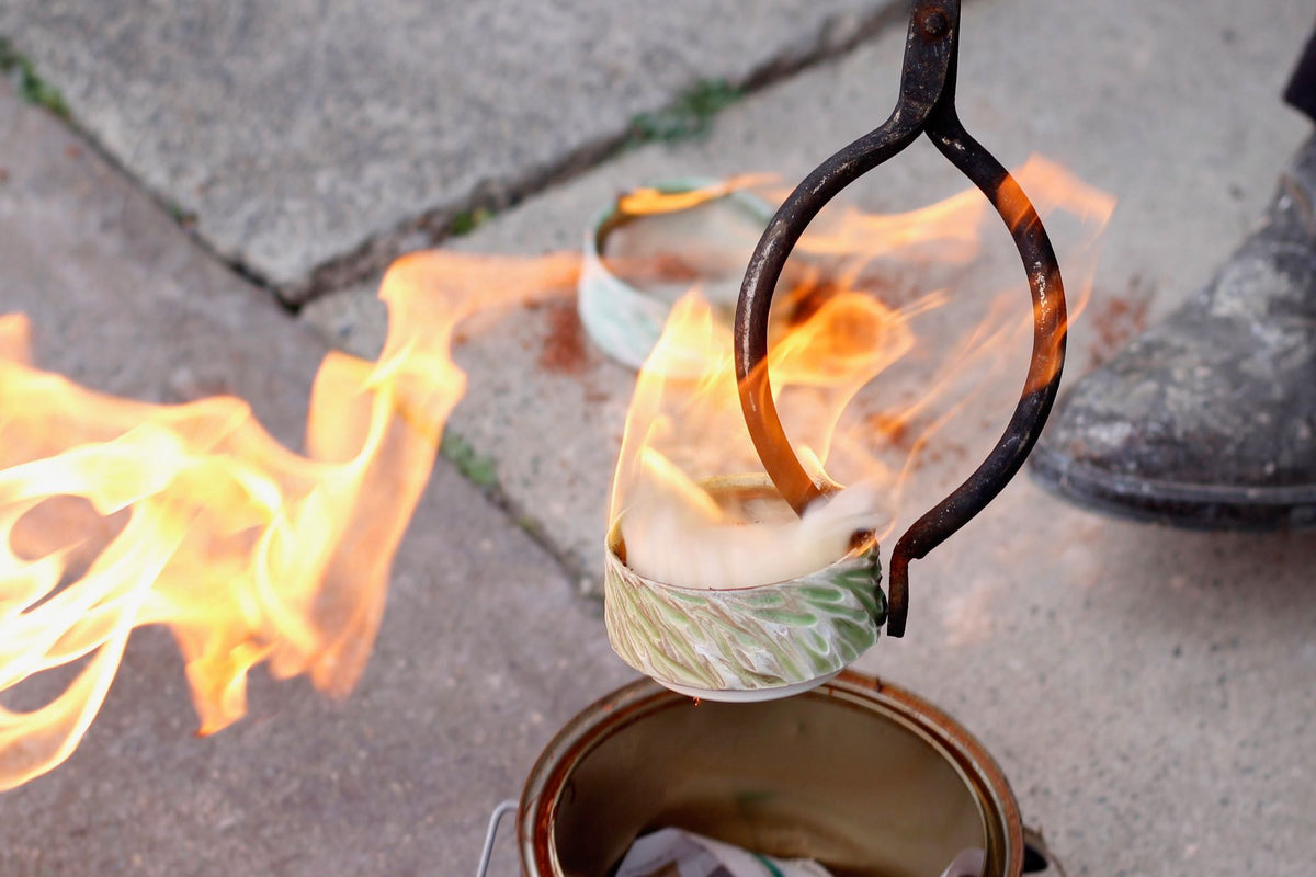 The magic of Raku firing – Takeawei